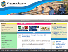 Tablet Screenshot of comune.busalla.ge.it